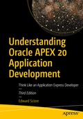 Cover: Understanding Oracle APEX 20 Application Development - APress