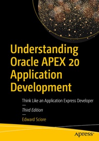 Abbildung von: Understanding Oracle APEX 20 Application Development - Apress