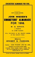 Cover: Wisden Cricketers' Almanack 1916 - Wisden