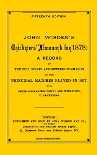 Abbildung von: Wisden Cricketers' Almanack 1878 - Wisden