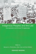 Cover: Indigenous Peoples and the Law - Hart Publishing