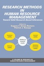 Cover: Research Methods in Human Resource Management - Information Age Publishing
