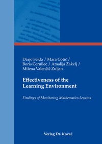 Enlarge image Cover: Effectiveness of the Learning Environment - Kovac, Dr. Verlag
