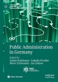 Cover: Public Administration in Germany - Palgrave Macmillan