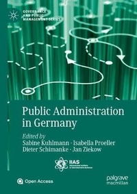 Enlarge image Cover: Public Administration in Germany - Palgrave Macmillan
