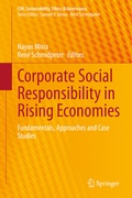 Cover: Corporate Social Responsibility in Rising Economies - Springer