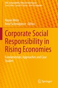 Cover: Corporate Social Responsibility in Rising Economies - Springer