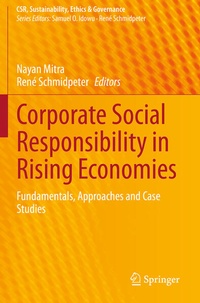 Enlarge image Cover: Corporate Social Responsibility in Rising Economies - Springer