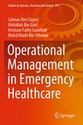 Cover: Operational Management in Emergency Healthcare - Springer