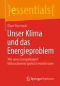 Cover: Unser Klima und das Energieproblem - Springer Spektrum