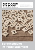 Cover: Sprachbildung im Politikunterricht - Wochenschau Verlag
