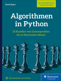 Abbildung von: Algorithmen in Python - Rheinwerk