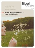Cover: Bibel heute / Immer wieder sonntags - Katholisches Bibelwerk e.V.