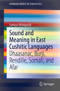 Abbildung von: Sound and Meaning in East Cushitic Languages - Springer