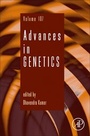 Cover: Advances in Genetics: Volume 107 - Academic Press