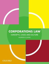Abbildung von: Corporations Law Textbook - OUP Australia and New Zealand