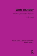 Cover: Who Cares? - Routledge