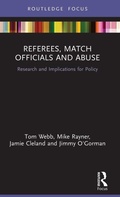 Cover: Referees, Match Officials and Abuse - Routledge