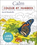 Cover: Large Print Calm Colour-by-Numbers - Arcturus