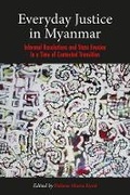 Cover: Everyday Justice in Myanmar 2020 - NIAS Press