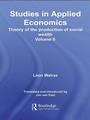 Cover: Studies in Applied Economics, Volume II - Routledge