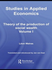 Enlarge image Cover: Studies in Applied Economics - Routledge