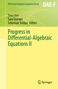 Cover: Progress in Differential-Algebraic Equations II - Springer