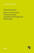 Cover: Ideen zu einer reinen Ph&auml;nomenologie und ph&auml;nomenologischen Philosophie - Meiner