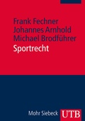 Cover: Sportrecht - UTB