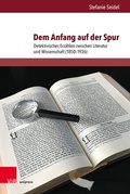 Cover: Dem Anfang auf der Spur - Brill Deutschland
