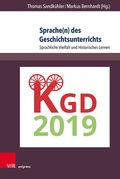 Cover: Sprache(n) des Geschichtsunterrichts - Brill Deutschland