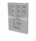 Cover: WE NEVER SLEEP - Snoeck