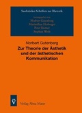 Cover: Zur Theorie der &Auml;sthetik und der &auml;sthetischen Kommunikation - Alma Mater