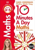 Cover: 10 Minutes A Day Maths, Ages 3-5 (Preschool) - DK Children