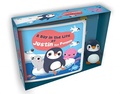 Cover: A Day in the Life of Justin the Penguin (box edition) - Auzou