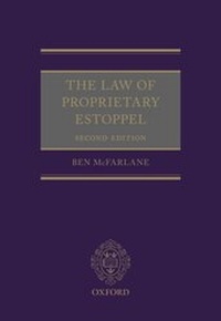Abbildung von: The Law of Proprietary Estoppel - OUP eBook