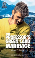 Cover: The Professor's Green Card Marriage - Dreamspinner Press