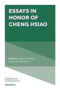 Abbildung von: Essays in Honor of Cheng Hsiao - Emerald Publishing Limited