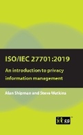 Cover: ISO/IEC 27701:2019: An introduction to privacy information management - IT Governance Publishing
