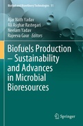 Cover: Biofuels Production - Sustainability and Advances in Microbial Bioresources - Springer