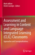 Abbildung von: Assessment and Learning in Content and Language Integrated Learning (CLIL) Classrooms - Springer
