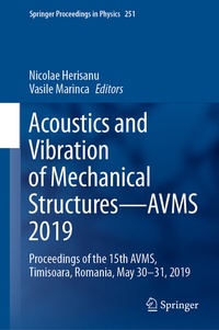 Abbildung von: Acoustics and Vibration of Mechanical Structures-AVMS 2019 - Springer