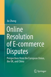 Abbildung von: Online Resolution of E-commerce Disputes - Springer