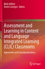 Cover: Assessment and Learning in Content and Language Integrated Learning (CLIL) Classrooms - Springer