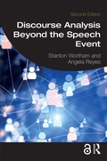 Cover: Discourse Analysis Beyond the Speech Event - Routledge