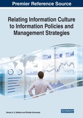 Cover: Relating Information Culture to Information Policies and Management Strategies - Business Science Reference