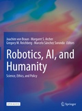 Cover: Robotics, AI, and Humanity - Springer