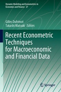 Cover: Recent Econometric Techniques for Macroeconomic and Financial Data - Springer