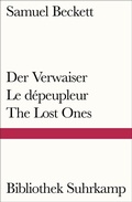 Cover: Der Verwaiser. Le d&eacute;peupleur. The Lost Ones - Suhrkamp
