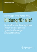 Cover: Bildung f&uuml;r alle? - Springer VS